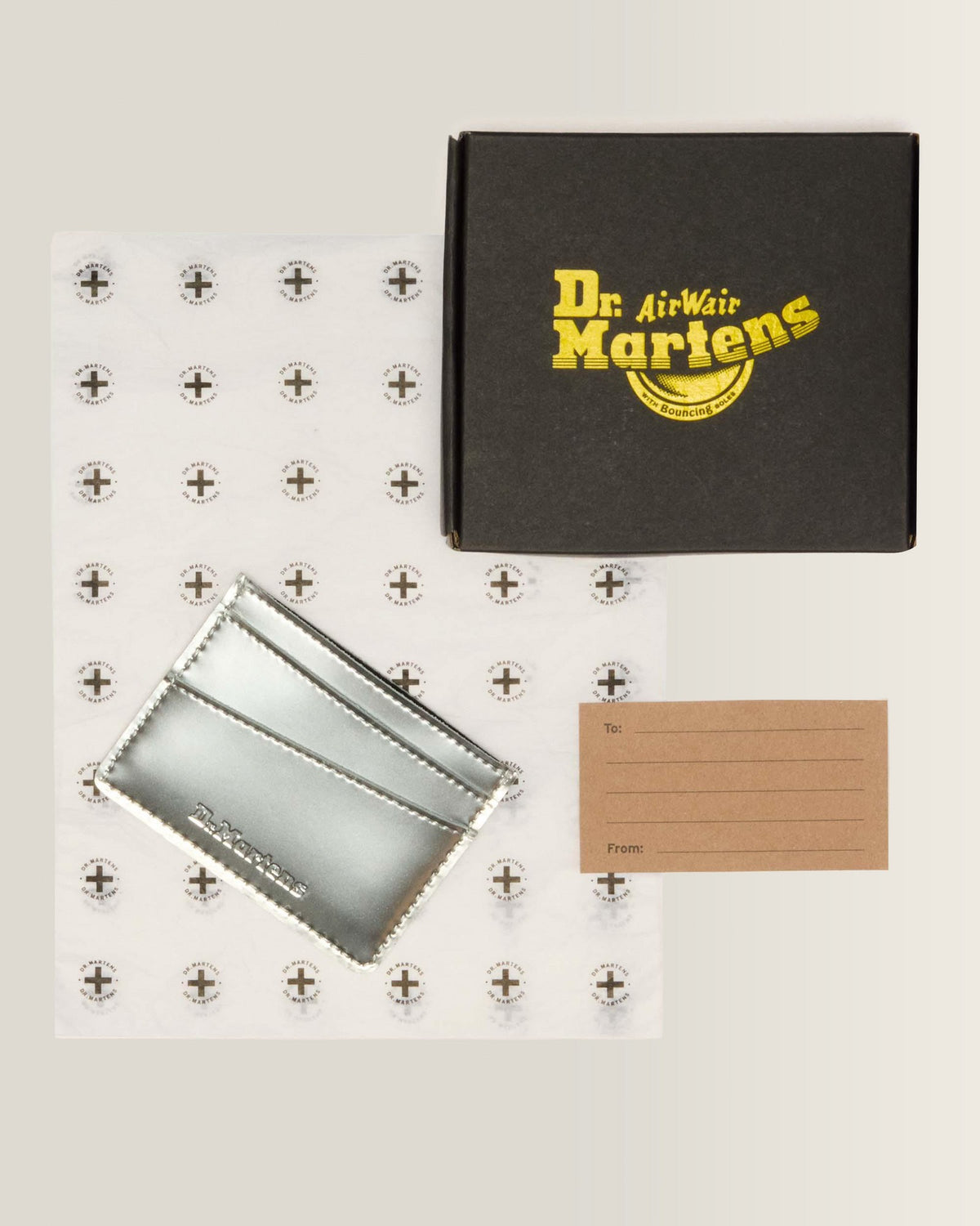 Cardholder II Card Holder Silver Metallic Patent Lamper - view 4
