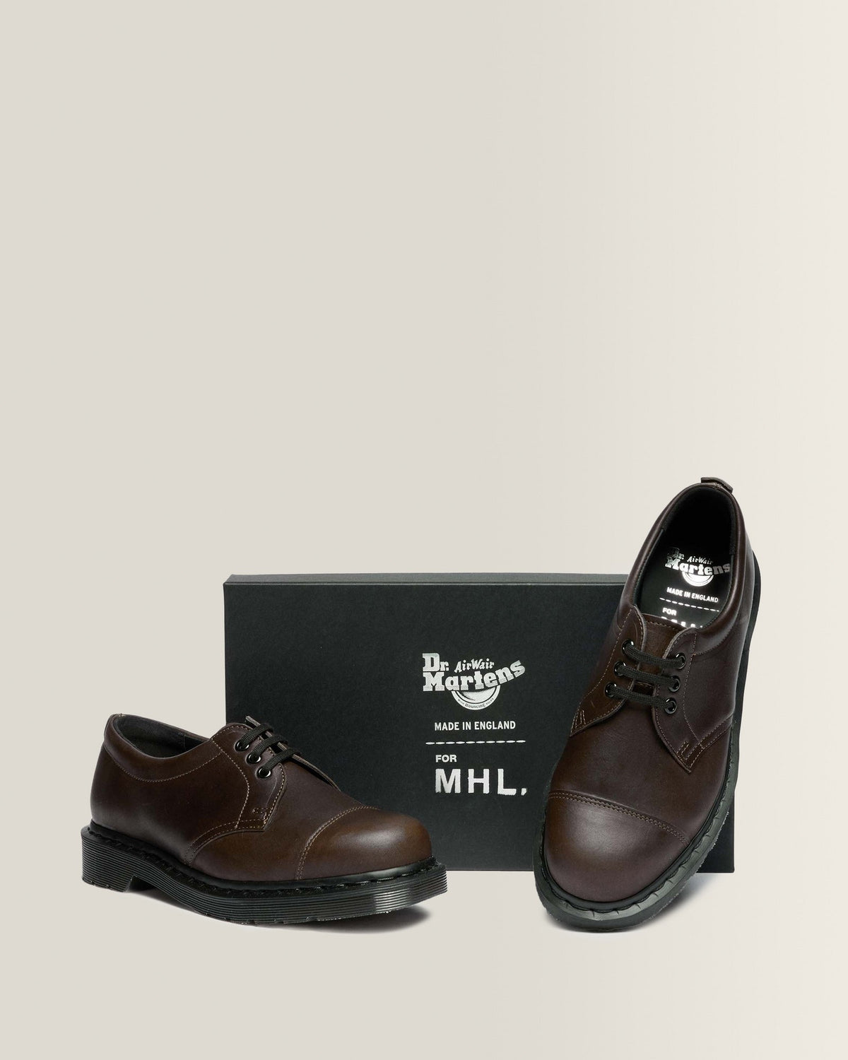 1461 MHL 3-Eye Leather Shoes - view 8