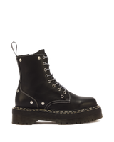 Jadon Monochrome Sendal Leather Platform Boots - view 1