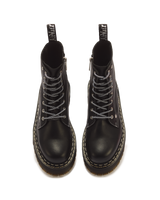 Jadon Monochrome Sendal Leather Platform Boots - view 4