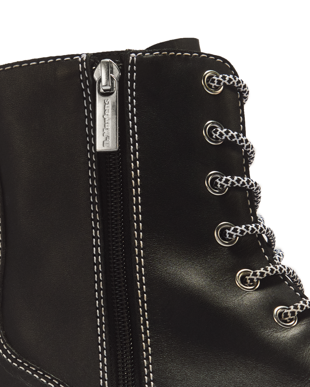 Jadon Monochrome Sendal Leather Platform Boots - view 3
