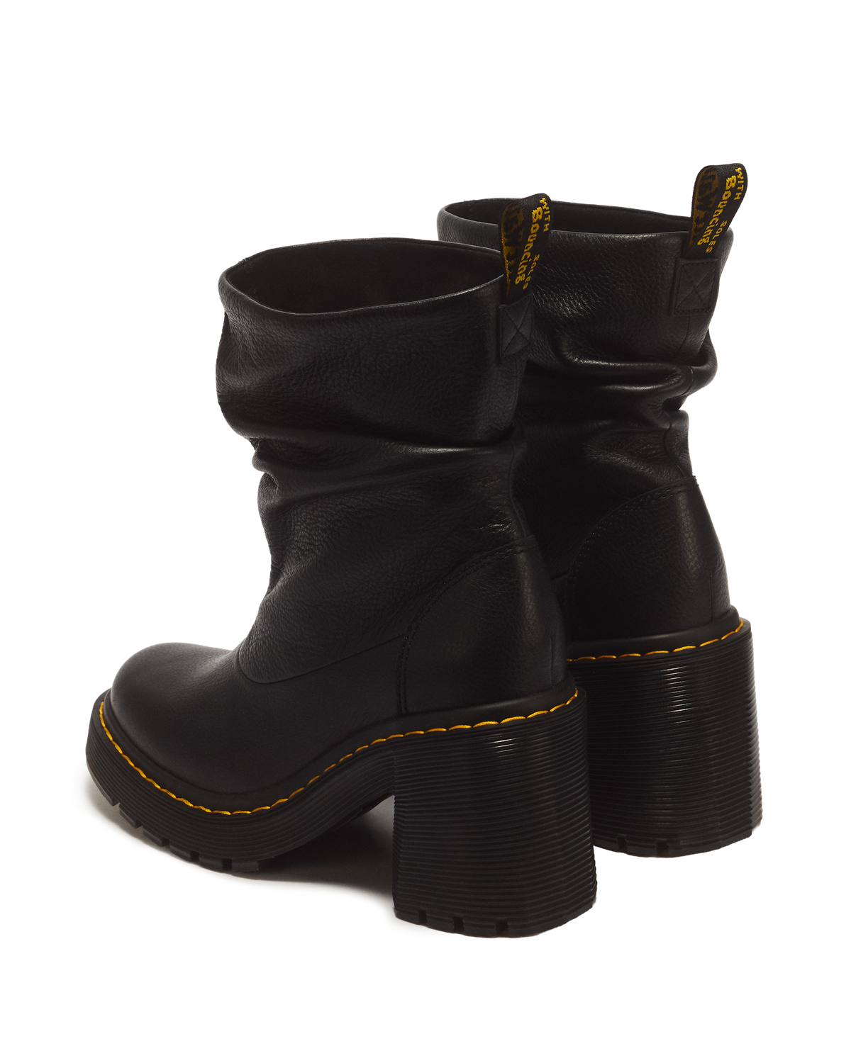 Kasey Lo Virginia Leather Heeled Boots - view 6