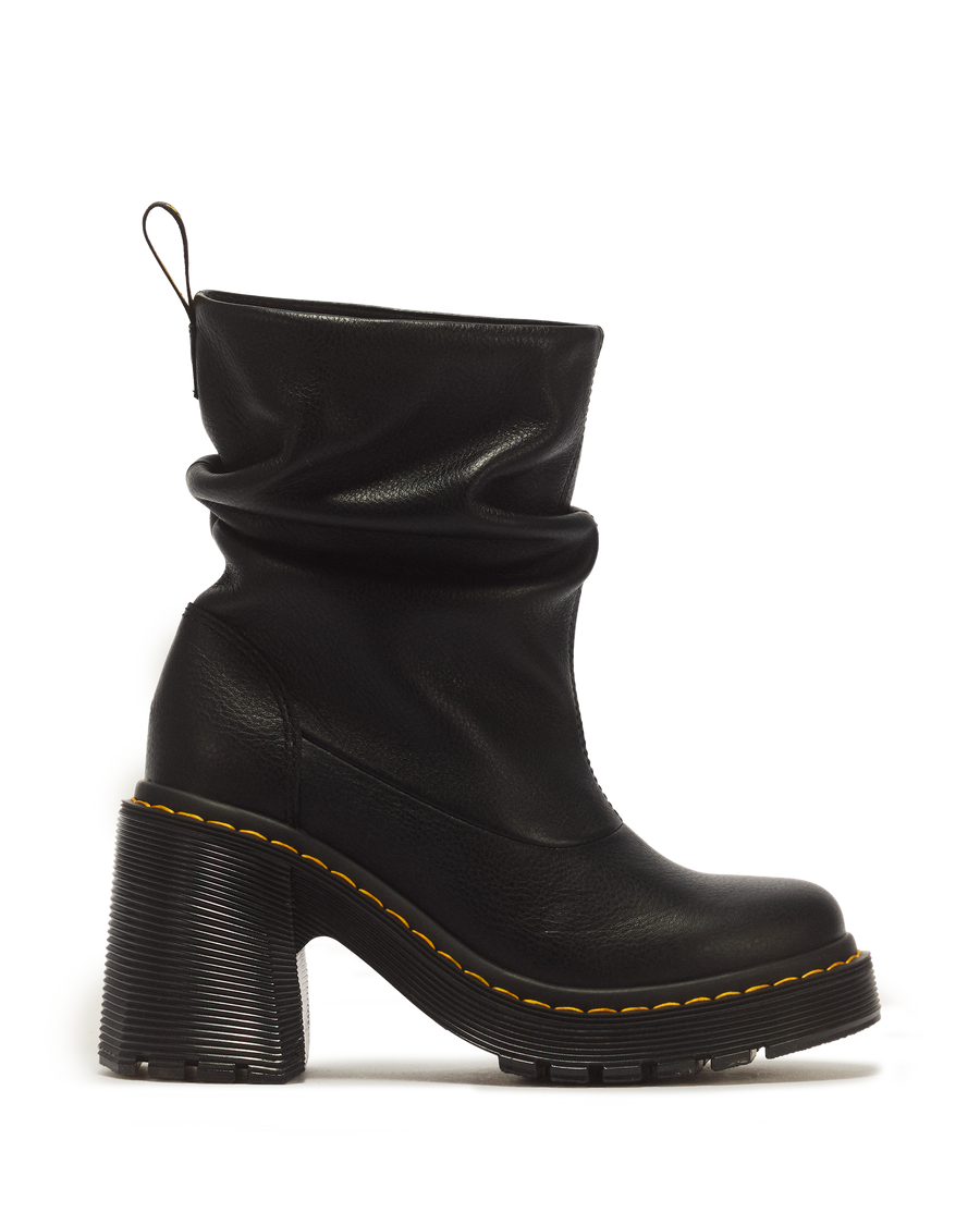 Kasey Lo Virginia Leather Heeled Boots - view 1