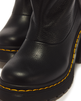 Kasey Lo Virginia Leather Heeled Boots - view 8