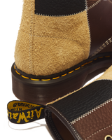 1460 Patchwork 8 Eye Leather & Nubuck Lace Up Boots - view 8