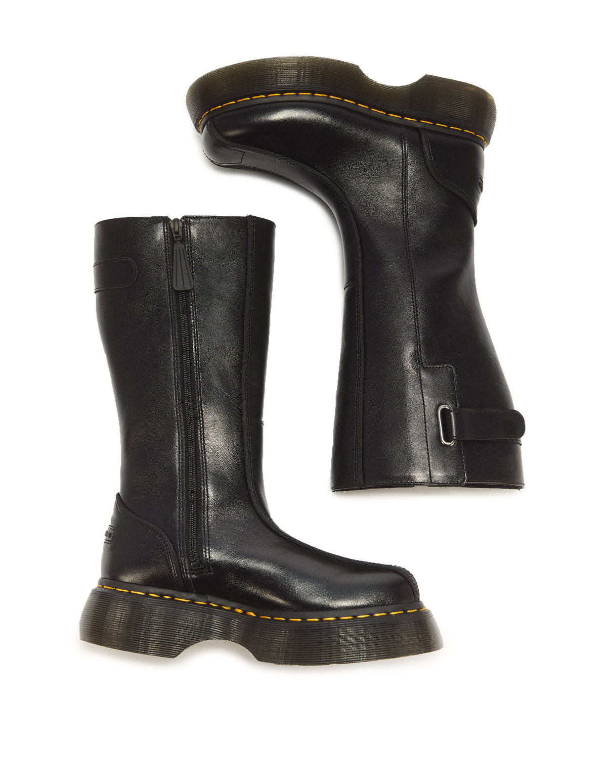 Buzz Hi Gloss Leather Boots - view 4