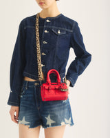 Mini Top Handle Kiev Leather Bag - view 2