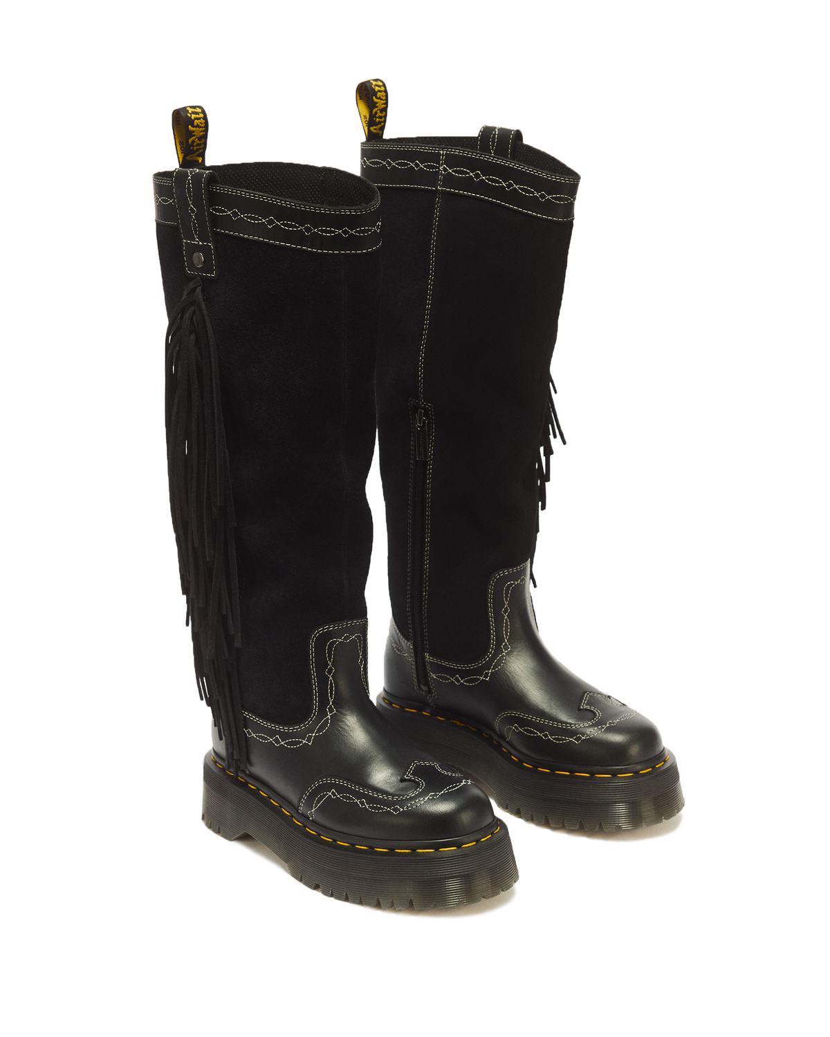 Desert Rodeo Quad Hi Leather & Suede Boots - view 5