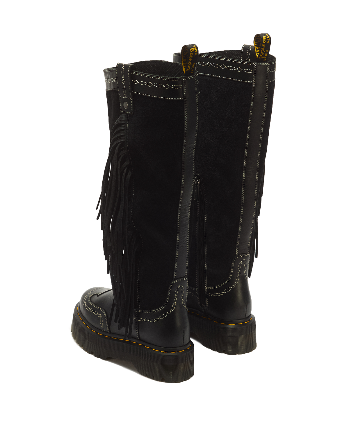 Desert Rodeo Quad Hi Leather & Suede Boots - view 6