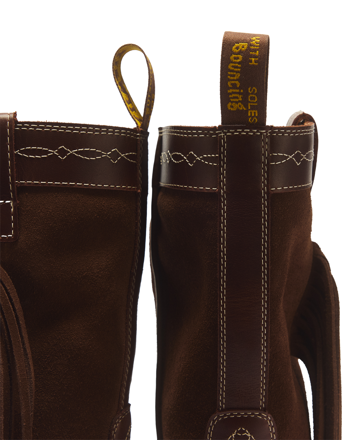 Desert Rodeo Quad Mid Leather & Suede Boots - view 3