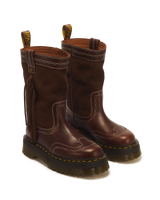 Desert Rodeo Quad Mid Leather & Suede Boots - view 5