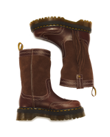 Desert Rodeo Quad Mid Leather & Suede Boots - view 4