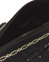 Top Handle Desert Rodeo Leather & Suede Bag - view 6