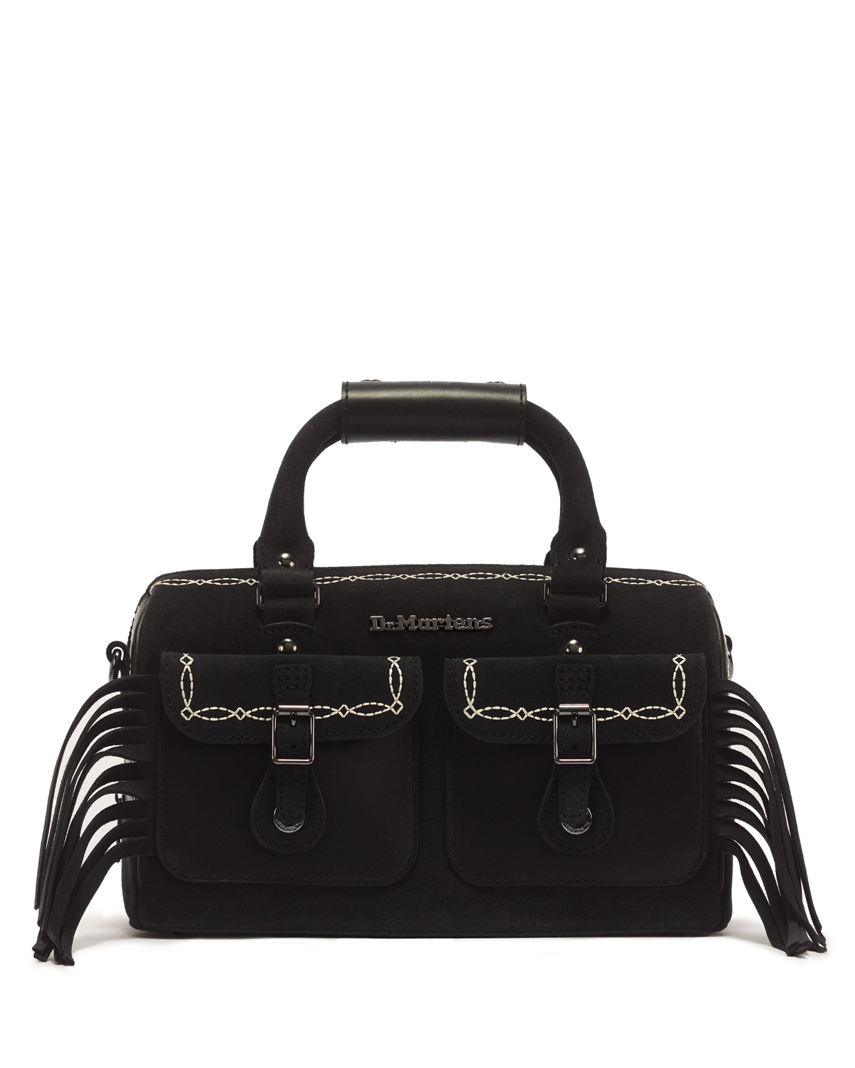 Top Handle Desert Rodeo Leather & Suede Bag - view 1