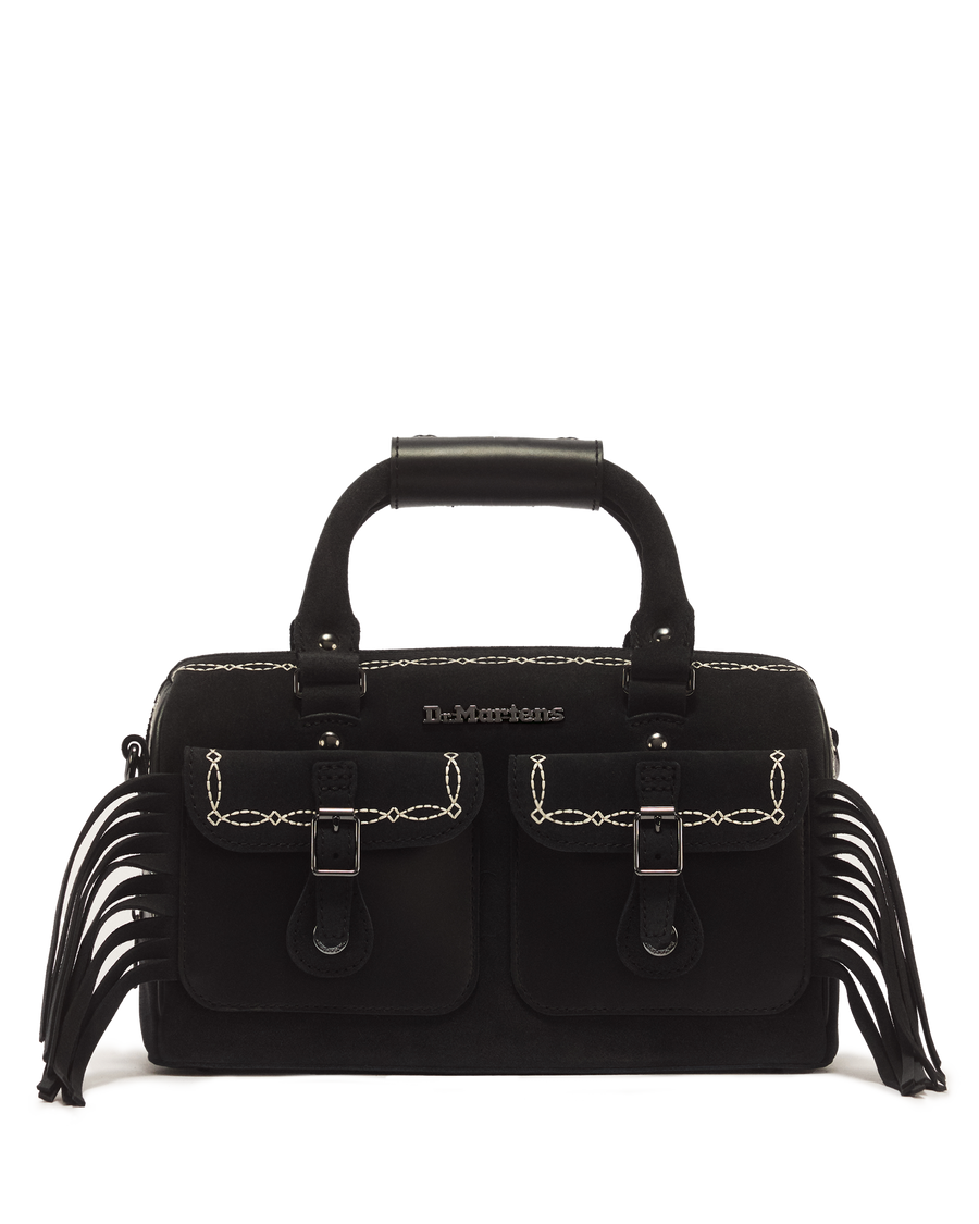 Top Handle Desert Rodeo Leather & Suede Bag - view 1