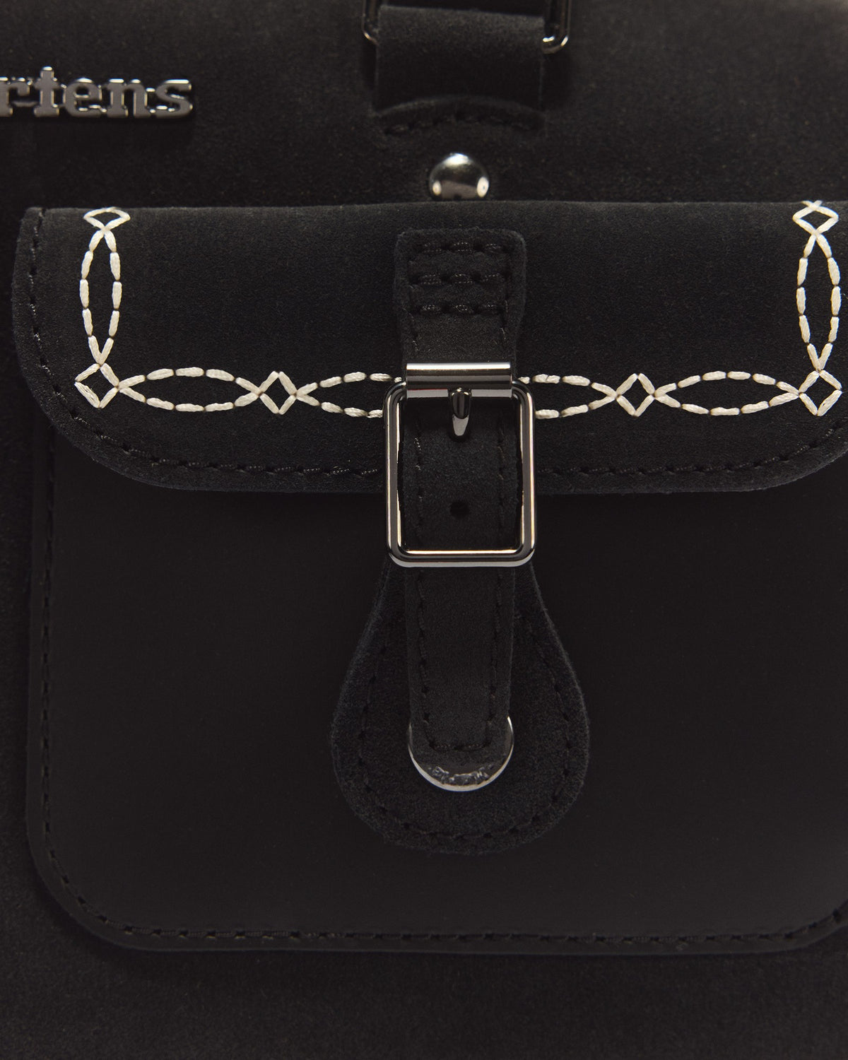 Top Handle Desert Rodeo Leather & Suede Bag - view 5