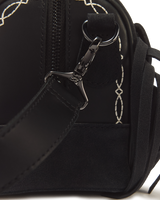 Top Handle Desert Rodeo Leather & Suede Bag - view 3