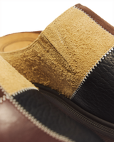 San Patchwork Leather & Nubuck Mules - view 10