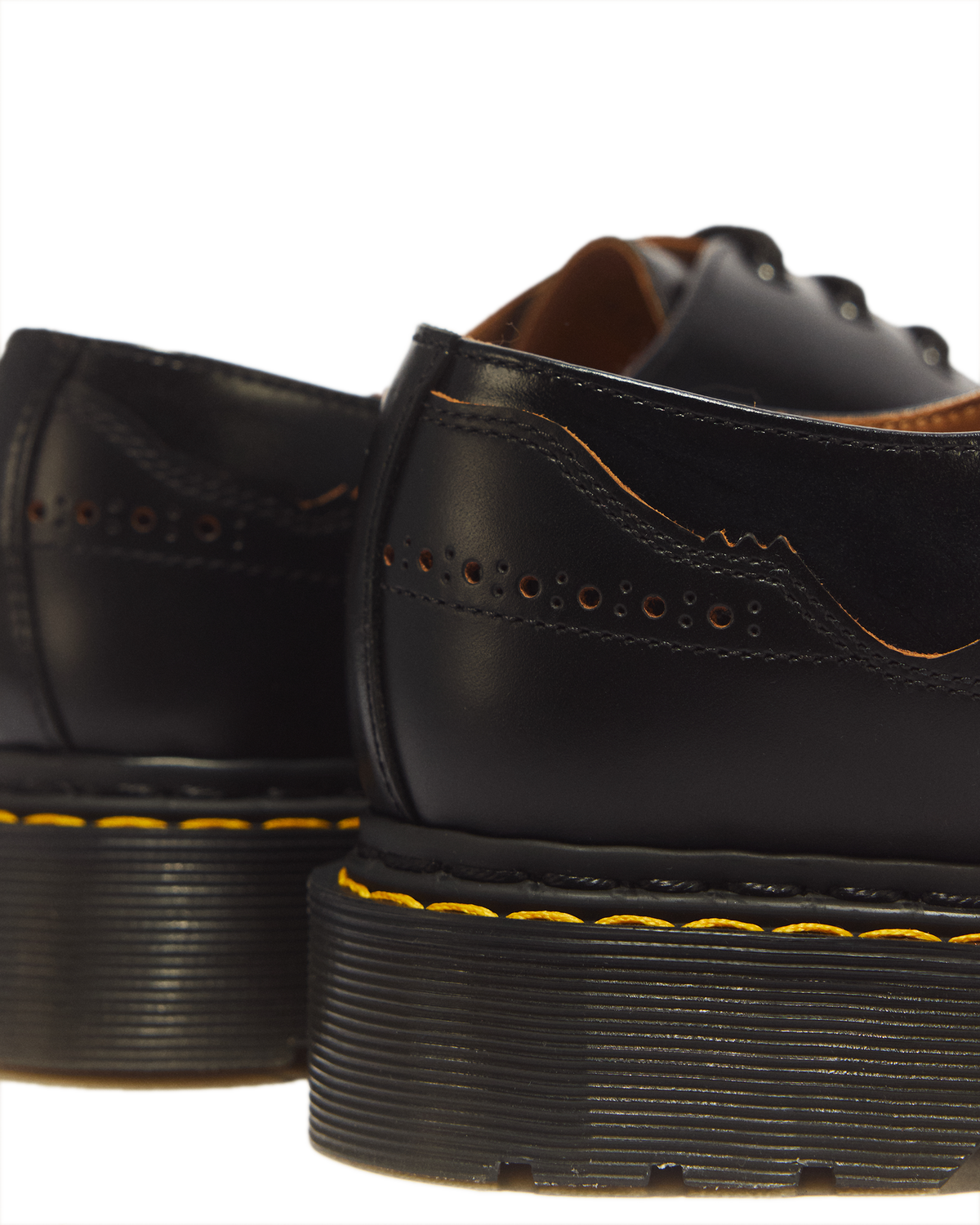 1461 RI 3 Eye Analine & Vintage Smooth Leather Shoes - view 8
