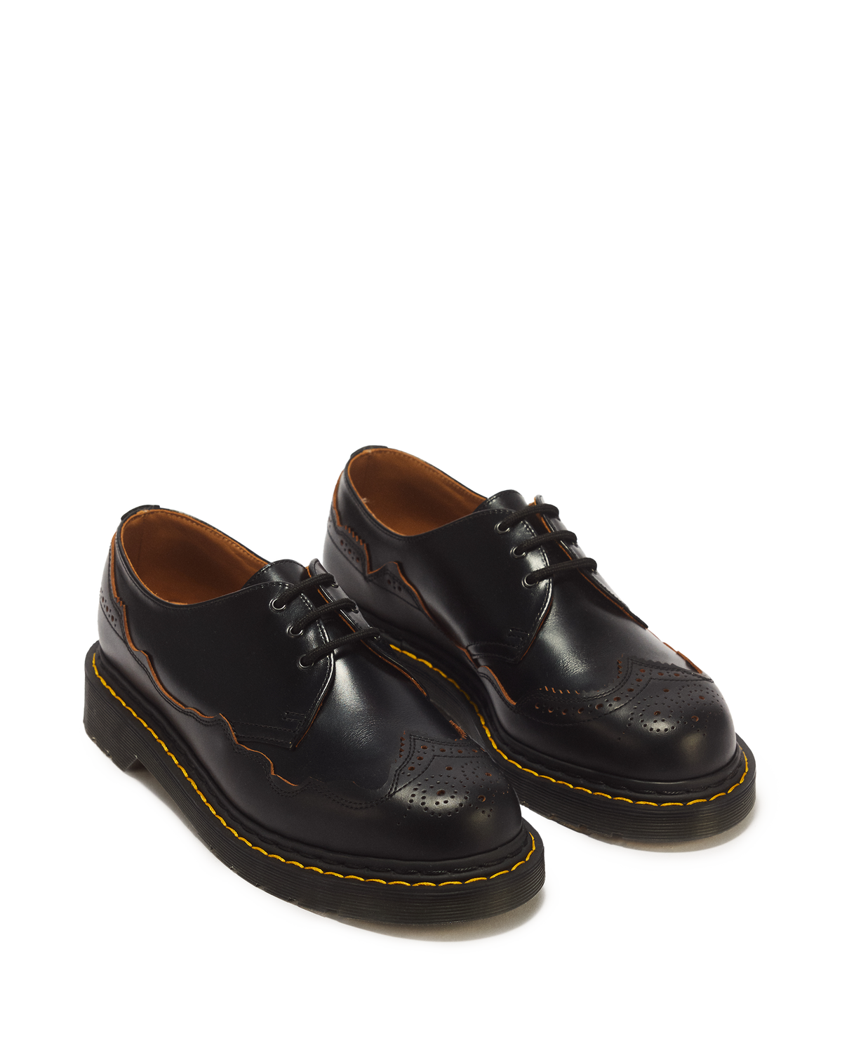 1461 RI 3 Eye Analine & Vintage Smooth Leather Shoes - view 5