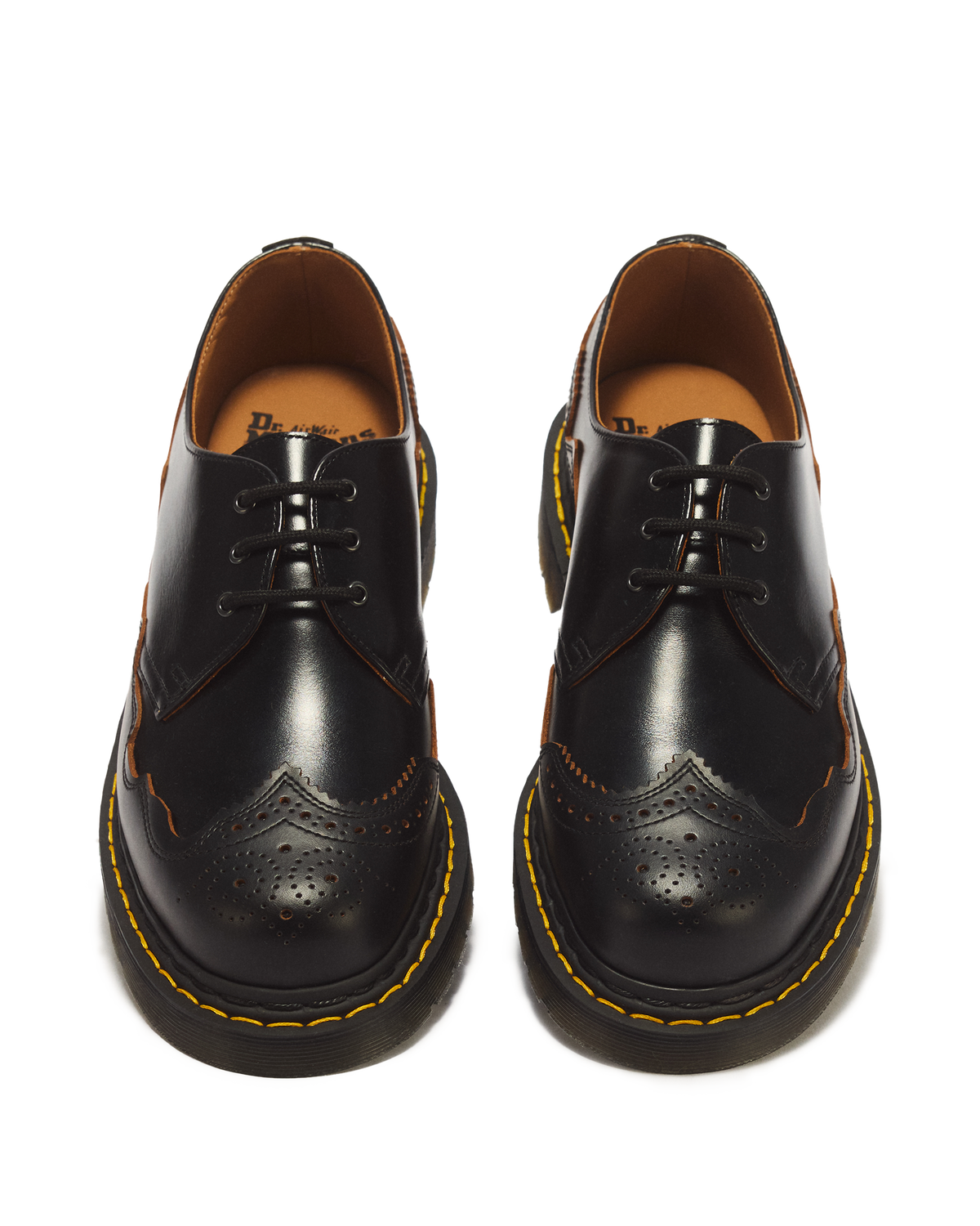 1461 RI 3 Eye Analine & Vintage Smooth Leather Shoes - view 4