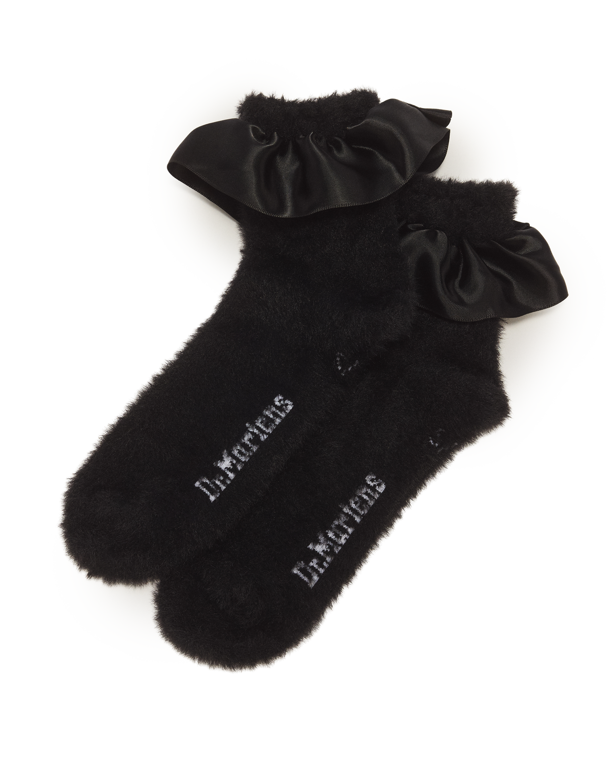 Satin Frill Fluffy Socks - view 1