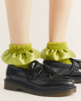 Satin Frill Fluffy Socks - view 2
