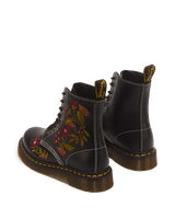 1460 Pascal Floral 8 Eye Wanama Leather Lace Up Boots - view 6