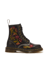 1460 Pascal Floral 8 Eye Wanama Leather Lace Up Boots - view 1