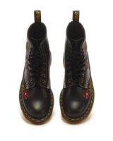 1460 Pascal Floral 8 Eye Wanama Leather Lace Up Boots - view 4