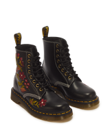 1460 Pascal Floral 8 Eye Wanama Leather Lace Up Boots - view 5