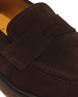 Delapre Penny Loafer Repello Calf Suede Mb - view 3
