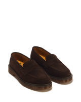 Delapre Penny Loafer Repello Calf Suede Mb - view 5