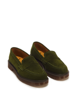 Delapre Penny Loafer Repello Calf Suede Mb - view 5