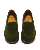 Delapre Penny Loafer Repello Calf Suede Mb - view 4