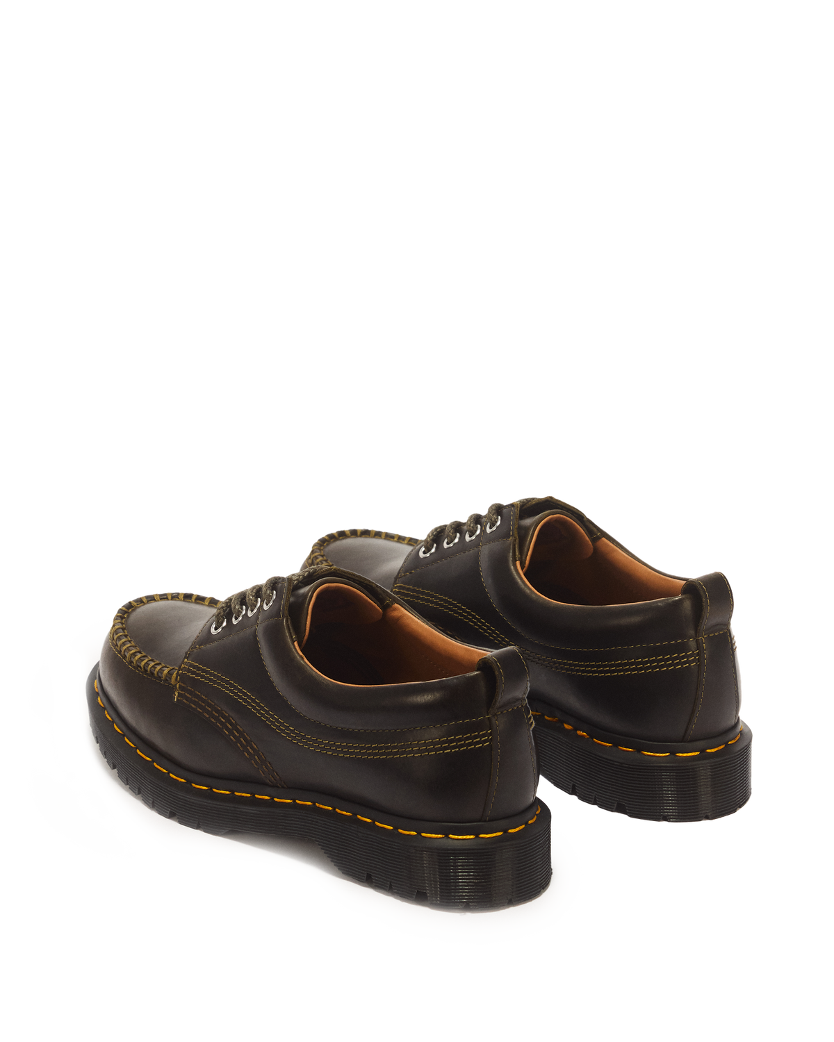 Lowell 4 Eye Mayhem Leather Moc Toe Shoes - view 6