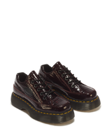 Buzz 5 Eye Croc Emboss Leather Shoes - view 5