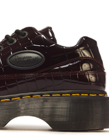 Buzz 5 Eye Croc Emboss Leather Shoes - view 3