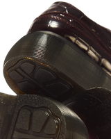 Buzz 5 Eye Croc Emboss Leather Shoes - view 8