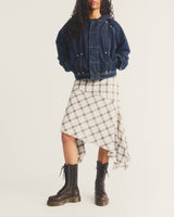 1B99 Bex 14 Eye Ambassador Leather Lace Up Boots - view 2