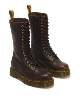 1B99 Bex 14 Eye Ambassador Leather Lace Up Boots - view 5