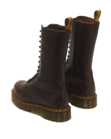 1B99 Bex 14 Eye Ambassador Leather Lace Up Boots - view 6