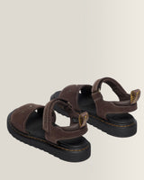 Toddler Marlowe Flower Debossed Nubuck Strap Sandals - view 5