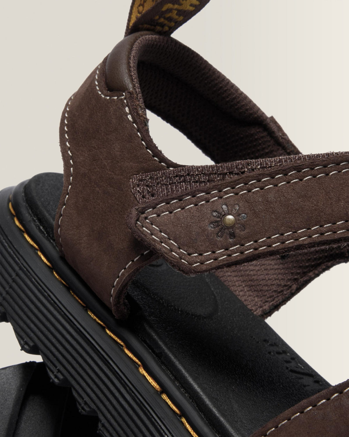Toddler Marlowe Flower Debossed Nubuck Strap Sandals - view 7