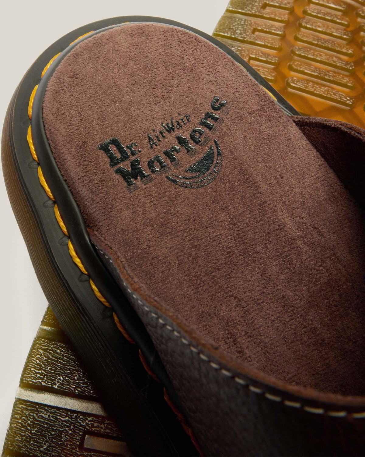 Josef Slide Grizzly Leather Sandals - view 7