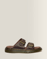 Josef Slide Grizzly Leather Sandals - view 1