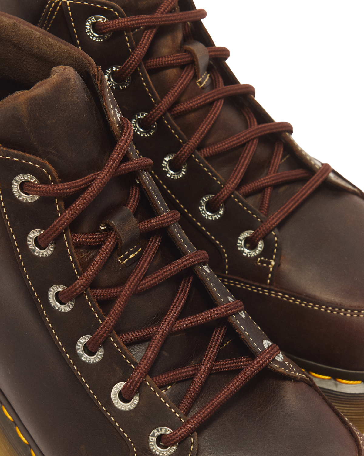 Buzz 6 Eye Crazy Horse Leather Lace Up Boots - view 3