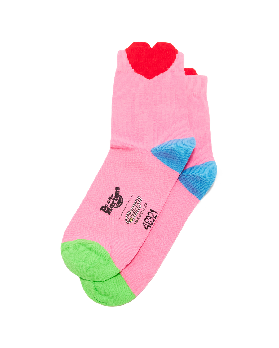 Jacquard Heart Powerpuff Girls Socks - view 1