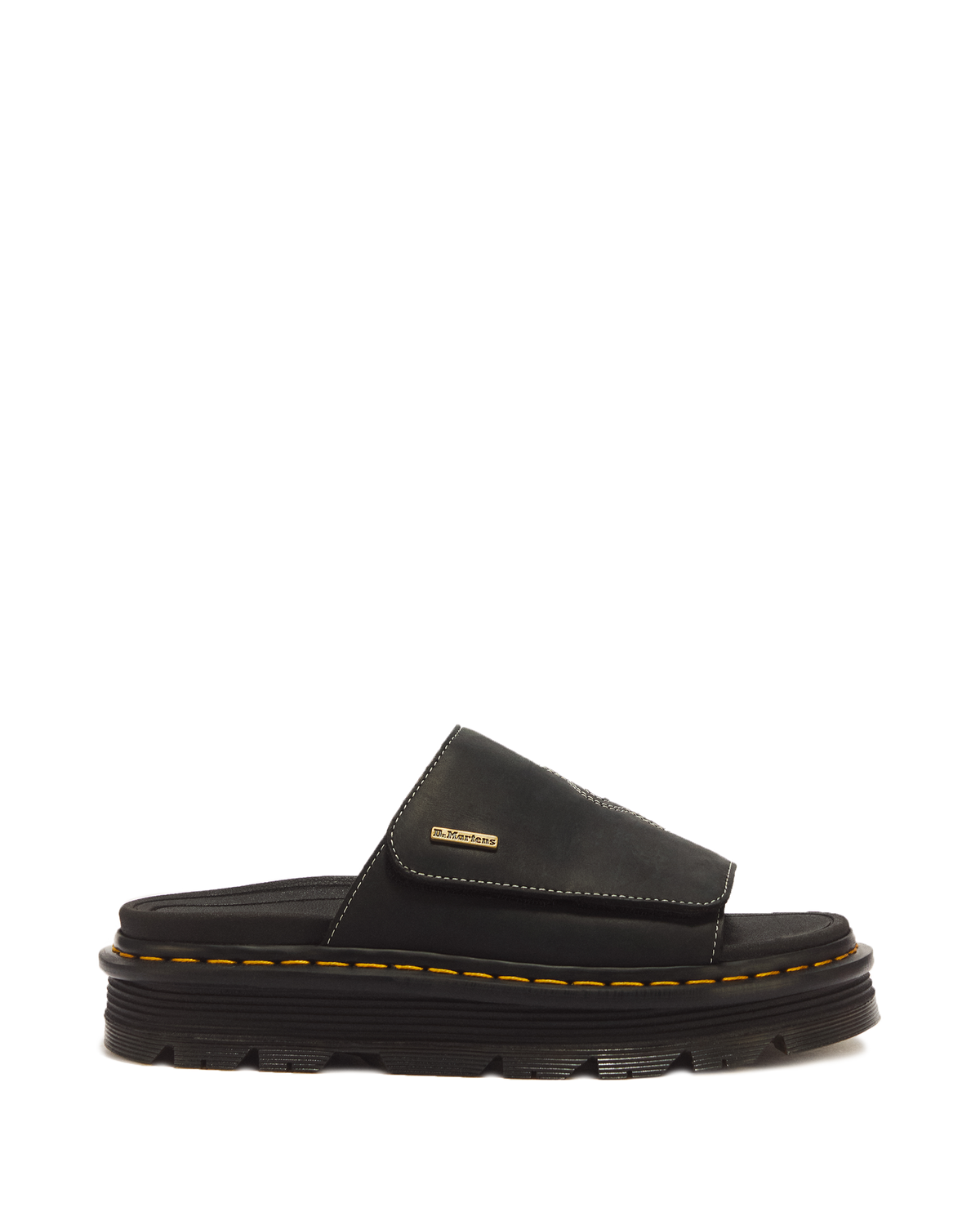 Zebzag Wyoming Leather Slides - view 1