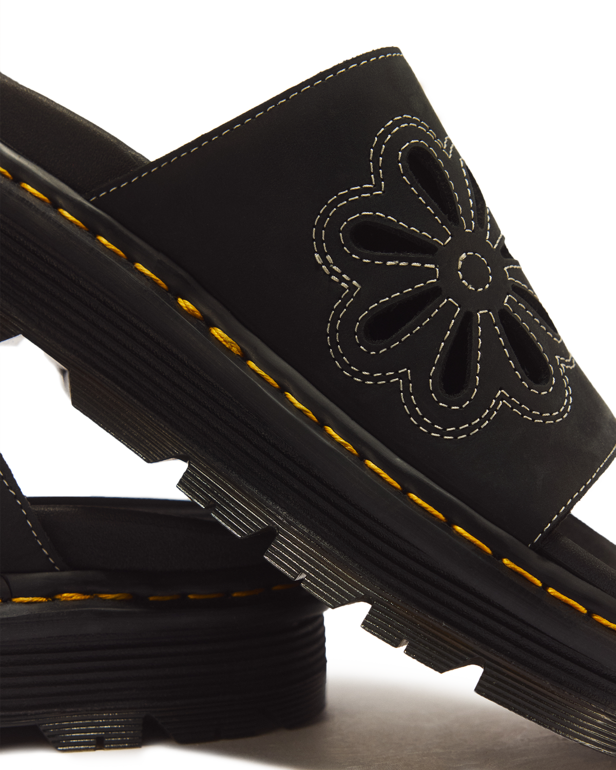 Zebzag Wyoming Leather Slides - view 5